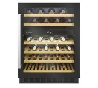 Candy 46 Bottle Dual Zone Wine Cooler - Black
