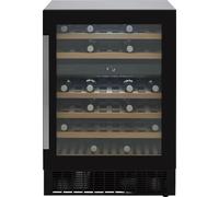 Candy 46 Bottle Dual Zone Wine Cooler - Black