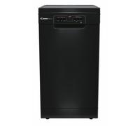 CANDY CDPH 2L1049B-80 Freestanding 10 Place Setting Slimline 45cm Dishwasher, 5 Programmes, Quick wash, Black
