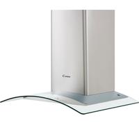 Candy CGM64/1X cooker hood Wall-mounted Silver 456 m³/h