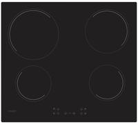 CANDY CH64CCB/4U Electric Ceramic Hob - Black, Black