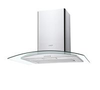 Candy CGM64/1X cooker hood Wall-mounted Silver 456 m³/h