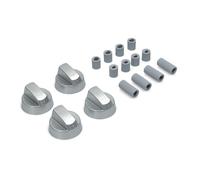 CANDY Chrome Oven Knob Silver Gas Hob Cooker Universal Switch Knobs
