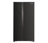 Candy CHSBSV5172EBKN Frost Free American Fridge Freezer - Black - E Rated