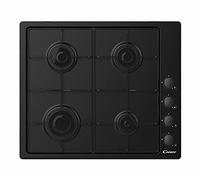Candy Idea CHW6LBB Black Built-in 60 cm Gas 4 zone(s)
