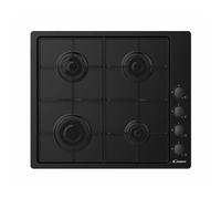 Candy CHW6LBB - Black 4 Burner Gas Hob - 60cm - No Energy Rating
