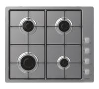 Candy CHW6LX 60cm Gas Hob - Stainless Steel