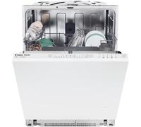 Candy CI 4C7L0W-80 Integrated Dishwasher, 14 Place Setting, Black Bezel, C Rated