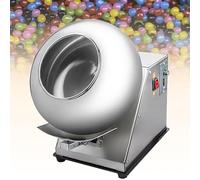 Candy Coater Machine, Electric Sugar Coating Machine, 2-5KG/H Chocolate Coating Polishing Machine, Coater Sugar ball Coating Drying Machine for Pharmaceutical and Food Industries