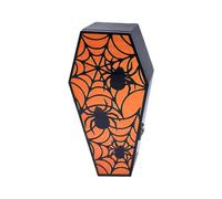 Candy Coffin Box - 23 x 11 x 7 cm Dark Theme Candy Case, Beautiful Halloween Organiser, Spooky Storage Solutions, Seasonal Party Accessories, Halloween Gift Box, Perfect Candy