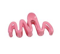Candy Color Curved Shape Hair Claw For Girls High Ponytail Hair Clutcher For Teens Taking Photo Hair Pins