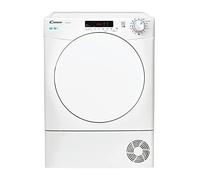 Candy CSEC8DF80 8Kg Freestanding Condenser Tumble Dryer, Sensor Dry, 4 Dryness Levels, 14 Programmes, White