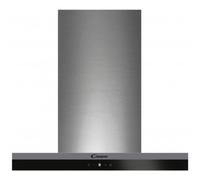 Candy CTS6CEX 60cm Box Cooker Hood - Stainless Steel, 3 Speed, Push Button Contr