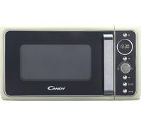 CANDY Divo Solo Microwave, 20 Litre, 700 W, Digital, Retro, 8 Programs, 6 Power levels, Speed Defrost, Timer, Cream