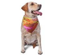 Candy Dog Bandana Pet Scarf Accessories for Small Medium Dogs Cats Photo Prop, Triangle Pet Bandanas Adjustable Puppy Bib Washable Dog Kerchief Puppy Neckerchief