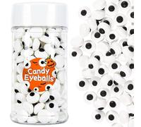 Candy Eyes for Cake Decorating Edible, 1cm Eyes Sprinkles Sugar for Cookie, Cupcake Toppings(100g/3.53oz)