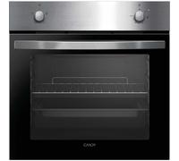 Candy Idea FIDCP X200, Static Oven, 70L, 2400W, 1 Tray and 1 Grid, Aquactive Cleaning, 4 Functions, 2 Mechanical Controls, Double Glass Door, Stainless Steel and Black