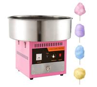 Candy Floss Machine 0-300°C, 1000W Cotton Candy Machine Commercial with Stainless Steel Bowl, Sugar Scoop, Pink Candy Floss Makers for Kids, Home, Birthday, Parties, Festival, Carnival, Candy Machin