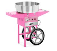 Candy Floss Machine With Cart 52 cm - Candy Floss Machines by Royal Catering Pink