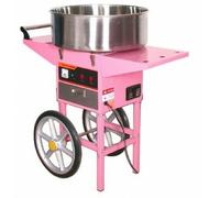 Candy Floss Making Machine Cart Pink Cotton Candyfloss Maker Free 1000 Sticks
