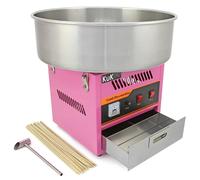 KuKoo Candy Floss Maker, Cotton Candy Machine, Sugar Party Fair w/FREE Sticks.