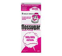 Candy Floss Sugar Pink Vanilla Flavour - Ready-Mixed 1.47kg Carton of Pink Sugar for Candy Floss Machine - Makes 60-70 Average Portions - Perfect for Parties Candy Floss Machine Sugar (1.47kg)