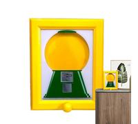 Candy Frame Dispenser | Wall Mounted Candy Machine | Picture Frame Sweet Dispenser for Kids | Decorative Countertops Candies Machine for Living Room Studio Holiday Presents