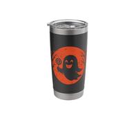Candy Ghost Halloween Moon Stainless Steel Insulated Tumbler