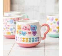 Candy Hearts Ceramic Mug 390ml Assorted Styles