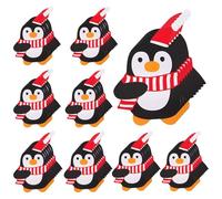 Candy Holder Cards - Pack of 50 Christmas Wrappers, Paper Holiday Gift Tags, Bright Decorative Prints, Easy Fold Design | Christmas Card Exchange for the