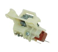 CANDY Hoover Iberna Rosieres Dishwasher Latch, ABS, Black, White, Contemporary Style, 1 count, 0.01 kg