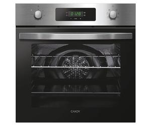 Candy Idea F IDC X605 60 cm multifunction oven, A plus energy rating, 8 function, 65 litre capacity, LED full programmer- Stainless Steel, 59.5 x 59.5 x 56.8cm