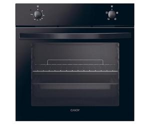 Candy Idea FIDC N100, Electric Oven, 70L, 1 Tray and 1 Grid, Aquactive Cleaning, 4 Functions, 2 Mechanical Controls, Double Glass Door, Black