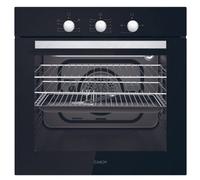 Candy Idea Ocgf12B Built In 60 Cm Gas Oven, 4F, 54 Litre Capacity, Mechanical Timer - Black - A+ Rated