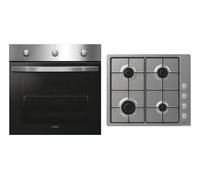 Candy Idea P CI27XCHW6LXS Built In Electric Single Oven and Gas Hob Pack - A+ Rated
