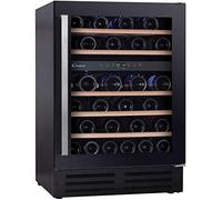 Candy 46 Bottle Dual Zone Wine Cooler - Black
