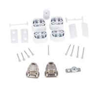 Candy Integrated Washing Machine Door Fitting Kit 43013964 - Complete Cupboard Decor Door Hinge & Bracket Set