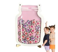 Candy Jar Reward System - Classroom Management Jar with 30% Candy | Teacher Reward Jar for Positive Behaviour, Ideal for Bulletin Board Charts and Motivate Students in the Class