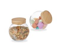 Candy jar Sweet Containers Airtight Food Jars Kitchen Organisers 1.5 L Airtight