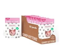 Candy Kittens Eton Mess Vegan Sweets, Vegan Treats with Fruit Juice & Natural Ingredients, Ideal for Pick and Mix Sharing, Soft & Chewy Candy, Vegetarian Sweets - 54g, Pack of 12