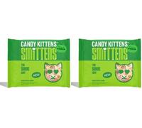 Candy Kittens Smittens The Sour Edit Tropical Candy Vegan Sweets - Mango, Mandarin, Passion Fruit & Blood Orange, Dairy-Free, Gluten-Free Vegan Candies for All, Party Snack, Sweet Hamper, 130g 2 Pack