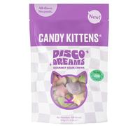 Candy Kittens Disco Dreams Gourmet Sour Sweets (140g, 1 Pack) - Vegan Sweets, Chewy Treats with Fruity Flavors, No Nasties, Plant-Based & Delicious