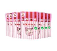 Candy Kittens Vegan Sweets - Eton Mess (140g, Pack of 7) - Fizzy Vegan Snacks, Chewy Pick and Mix Treats Made with Real Fruit Juice, Plant-Based Sweets Gift Box Idea