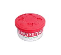 Candy Kittens Wild Strawberry Car Air Freshener, 60 Day Long Lasting Fragrance, Adjustable Can Air Fresheners, Scented Novelty Gift, Red Car Accessories