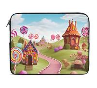Candy Land Laptop Sleeve 13inch Laptop Protective Case for Women Men Shockproof Computer Cover Portable Notebook Briefcases Computer Carrying Bag Lap Top Protector Compatible with Notebooks
