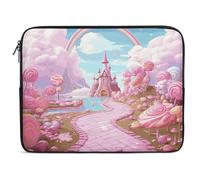 Candy Land Laptop Sleeve 17inch Laptop Protective Case for Women Men Shockproof Computer Cover Portable Notebook Briefcases Computer Carrying Bag Lap Top Protector Compatible with Notebooks