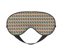 Candy Land Print Functionality Eye Mask Sleep Lightweight Travel Yoga Camping Outdoors Relaxation