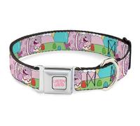 Candy Land Seatbelt Buckle Dog Collar