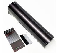 Candy Metallic Car Vinyl Wrap Film [Self Adhesive Air Release Film] with Squeegee Tool - Outdoor Rated for Car Automotive Use (Grey, 50 x 300cm)
