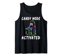 Candy Mode Activated for The Candy Funny Halloween. Tank Top
